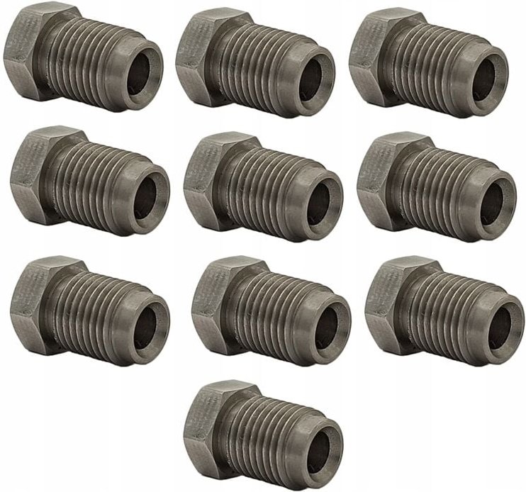 Thumbnail - 10x Edelstahl-Bremsschlauchende M10x1 (KPS-2SF INOX)
