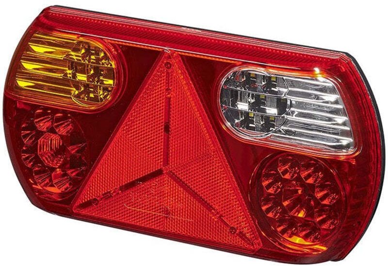 Ruckleuchte 6 funktionen 296x142mm 32led links