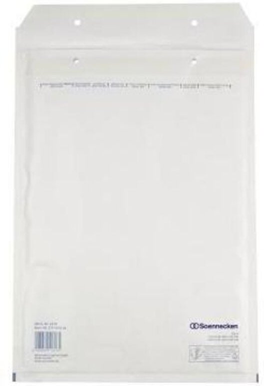 Luftpolstertasche G/4 mit Haftklebung Kraftpapier weiß 5 St./Pack.
