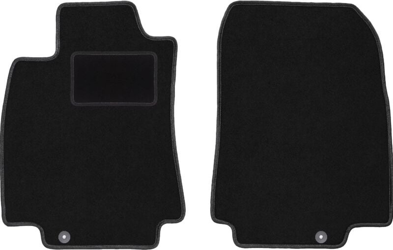 Vordermatten schwarz für: Nissan Tiida C11 Schrägheck, Limousine (2004-2012)
