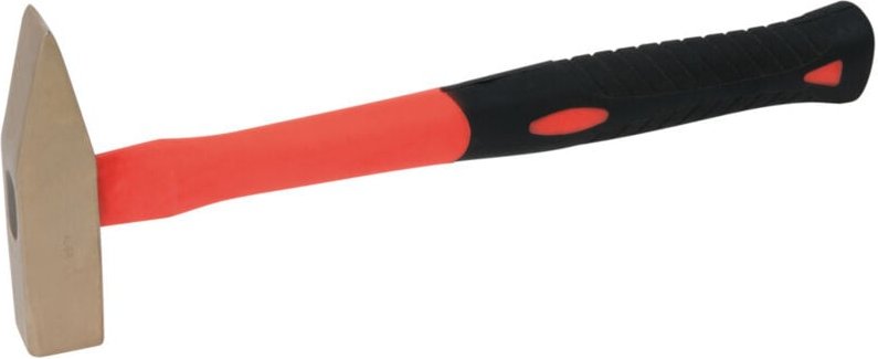 Ks Tools BRONZEplus Schlosserhammer 300 g, mit Fiberglasstiel - 963.2019
