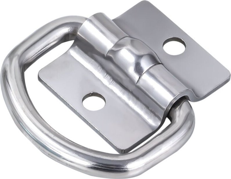 Ahlsen - Stück Zurrring D-Ring Zurrgurt D-Ring-Anker, D-Ring-Zurrhaken für Bootsanhänger, LKWs, Lieferwagen