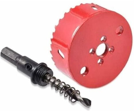 100 mm Bimetall-Lochsäge (M42 hss), Hochleistungs-Lochsäge für Holz, Aluminium, Eisen und Kunststoff