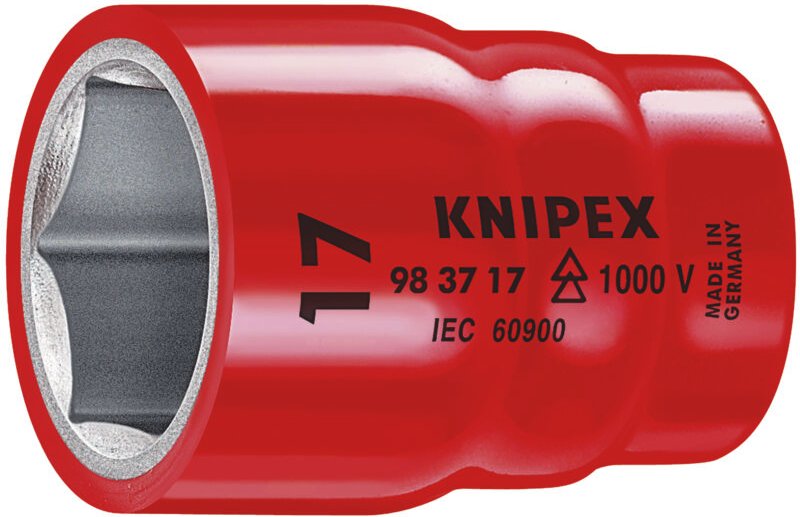 Knipex - Steckschlüsseleinsatz sw 19,0 mm 3/8" - 983719