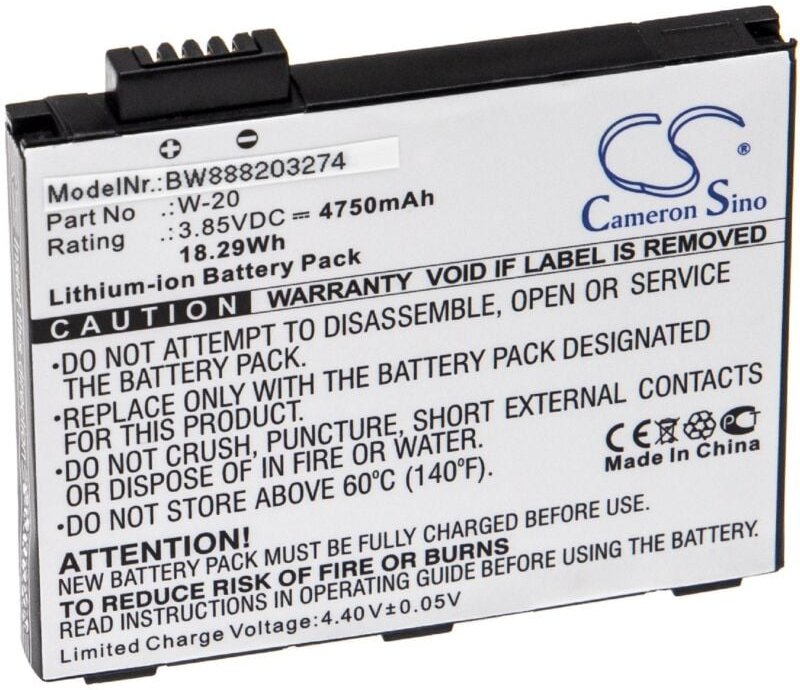 Vhbw - Akku kompatibel mit Netgear Nighthawk M6 Router Modem Hotspots (4750mAh, 3,85V, Li-Ion)