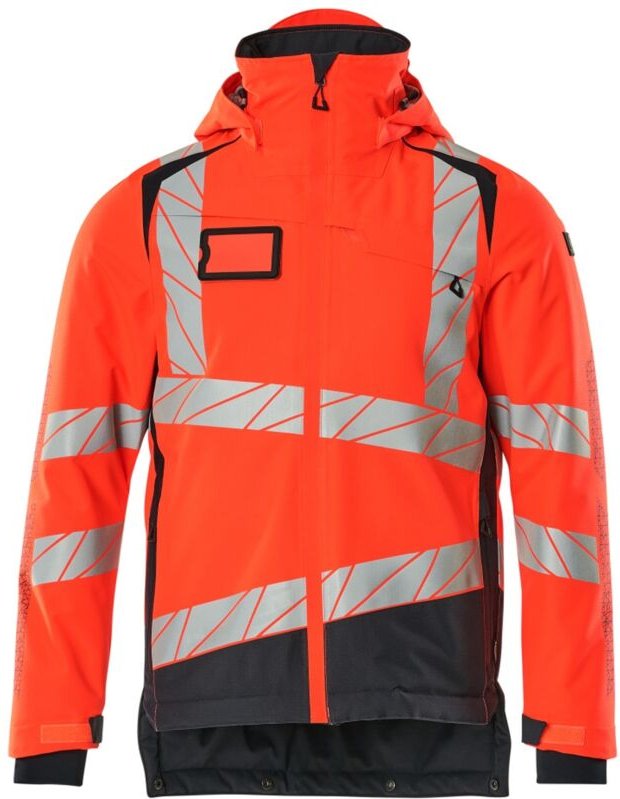 Mascot - accelerate Winterjacke 19335-231 5XL hi-vis rot/schwarzblau