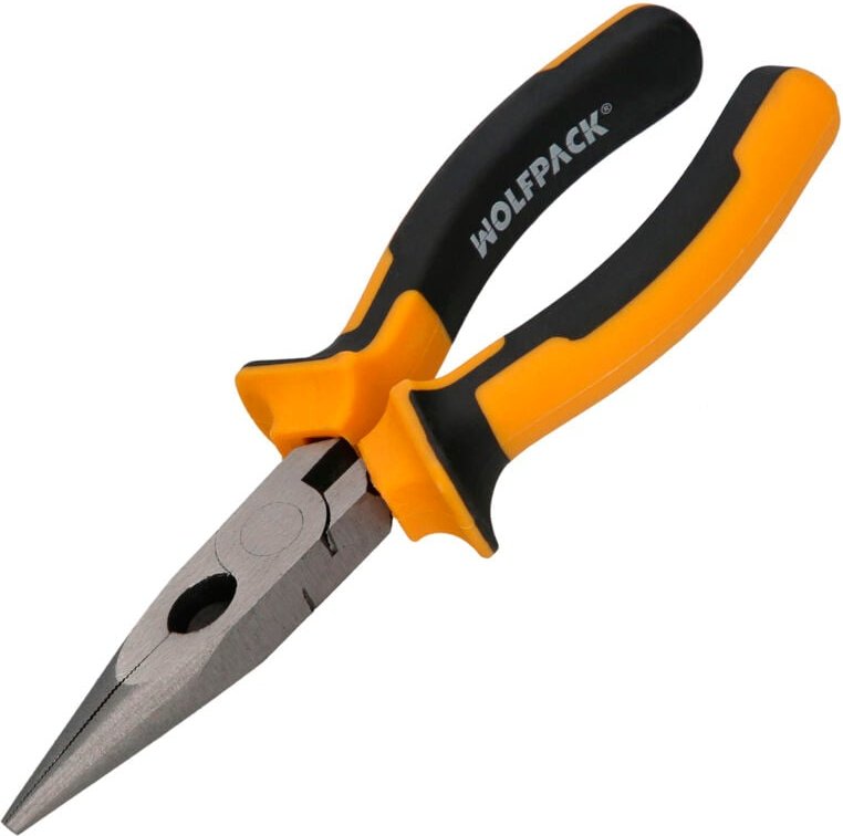 Zange mit geradem Maul, 150 mm. din 5745 Stahl