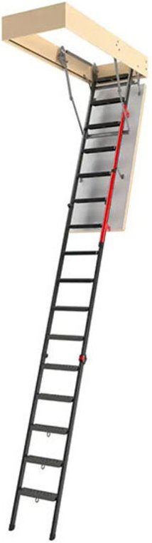 Matisère - Metall Bodentreppe - Raumhöhe 3,05m - Deckenöffnung 60x144cm - LMP60144-3