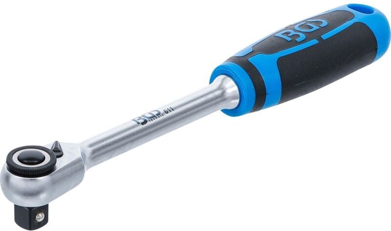 Bgs Technic - Umschaltknarre feinverzahnt Abtrieb Außenvierkant 10 mm (3/8')