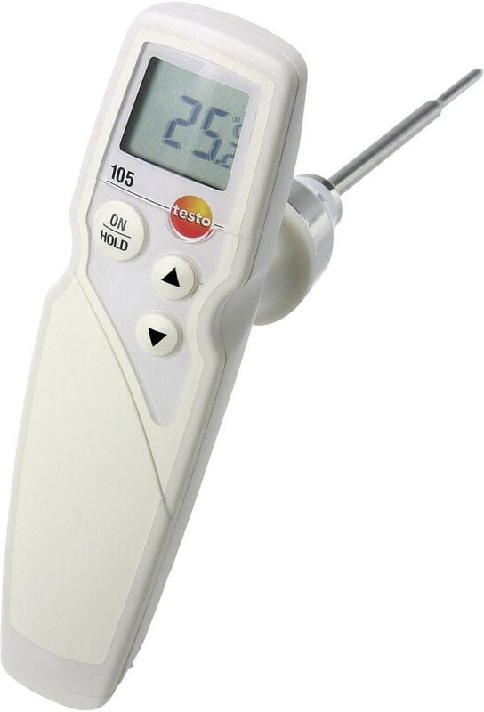 105 Einstichthermometer (haccp) Messbereich Temperatur -50 bis 275 °c Fühler-Typ k HACCP-konf - Testo
