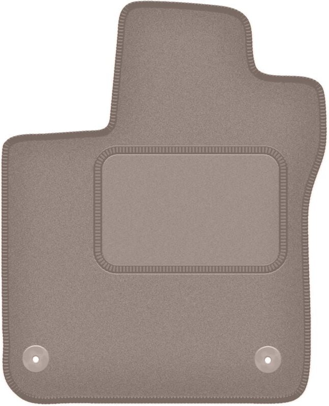 Beige Fahrermatte für: Renault Twingo III Fließheck (2014-)