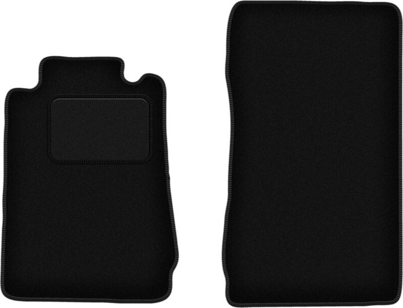 Vordere Matten schwarz für: Mercedes SLK R170 Cabrio (1996-2004)
