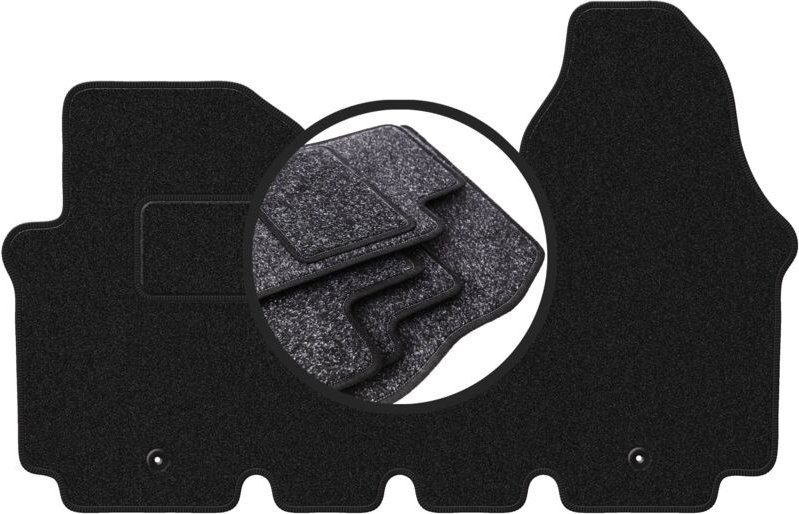 ANTHRA Autofußmatten für: Nissan Primastar Kastenwagen (2001-2014)