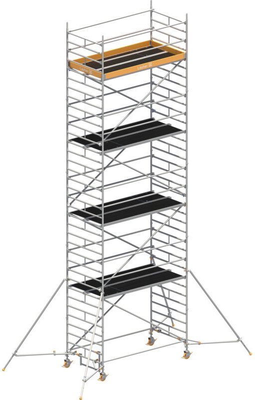 Layher Rollgerüst Uni Breit P2 mit Gerüststützenlänge 2,60m, 10,20m AH
