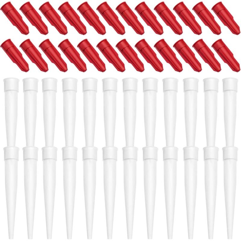 24-teiliges Kartuschenkappen-Set, Kartuschenspitzen, Silikon-Kartuschenspitze, Kartuschenkappen-Versiegelungswerkzeug, S...