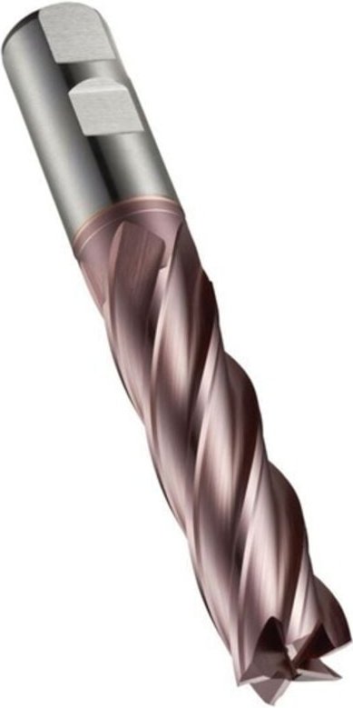 Schaftfräser C295 din 844 l D.40mm Schneiden-L.125mm hss-e-pm TiCN 30Grad Z.6