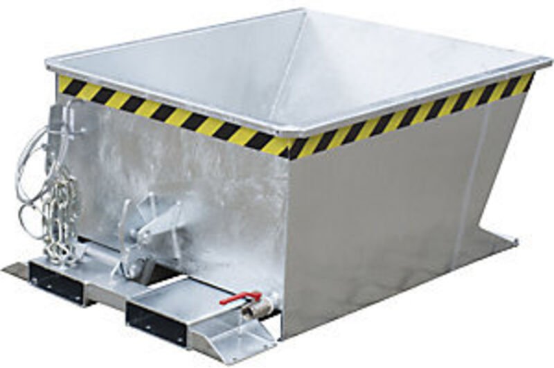 Bauer Spänebehälter SGU-RZ 30, feuerverzinkt