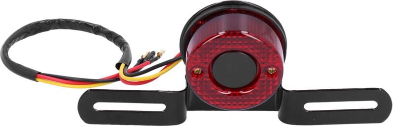 Gotrays - Motorrad Rücklicht mit Kennzeichenhalterung DC12V Universal Fit für Honda
