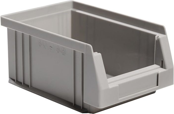 Sichtlagerkasten plk 4 grau