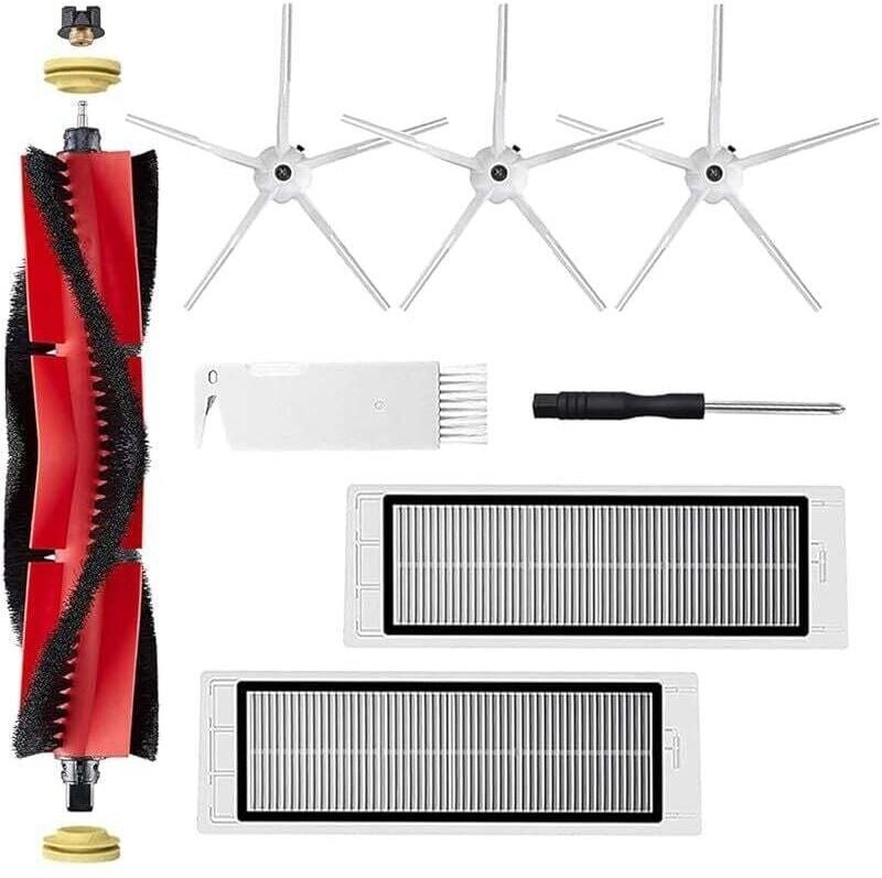 Ersatzteile für Xiaomi Roborock S5 Max S6 Max S6 Pure S6 MaxV S50 S51 S55 S5 S60 S65 S6 Staubsauger, abnehmbare Hauptbür...