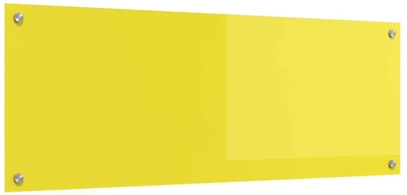 Küchenrückwand Gelb 110 x 40 x 0.6 cm Vidaxl