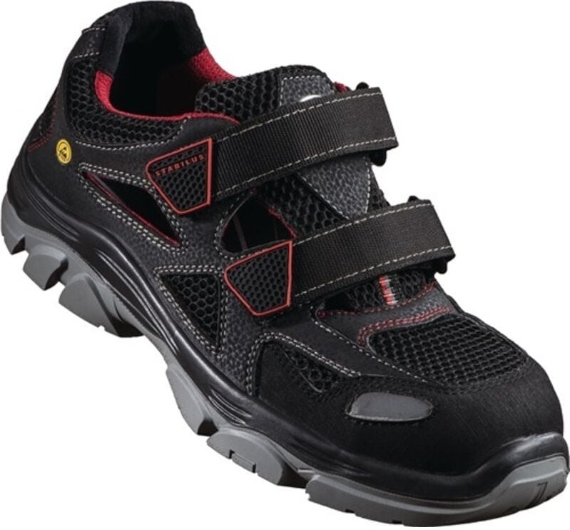 Stabilus Sicherheitsschuh EN20345 Gr.42 S1 ESD 6134 A Textilien Funktionsfutter schwarz