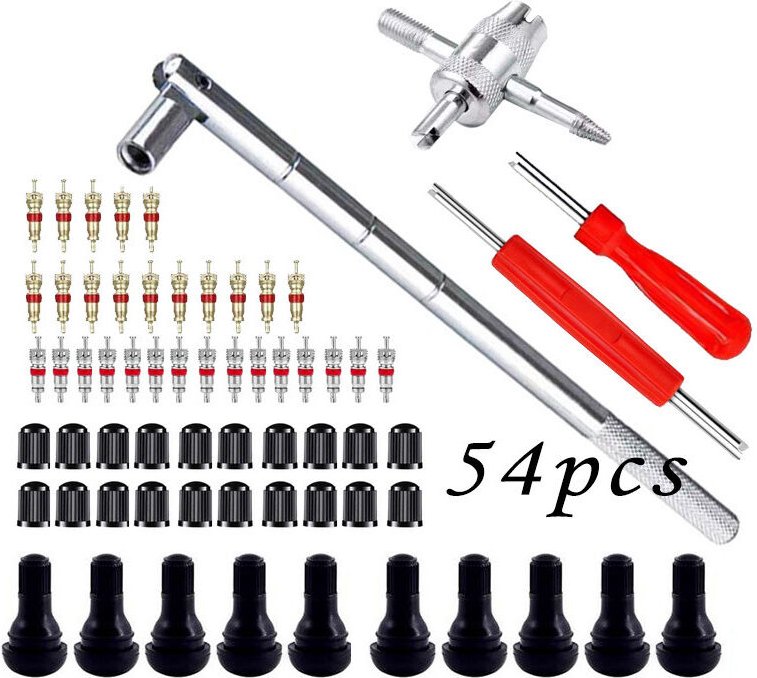 Reifenventil-Entferner-Werkzeug, Ventilkern-Entferner für Autoersatz, TR412 Reifenventil, Ventilkern, 4-1 Reifenventil-R...