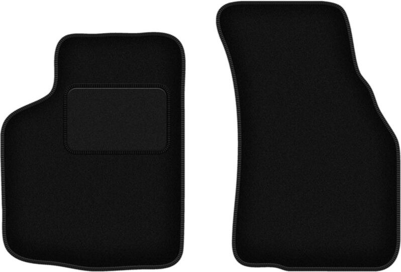 Vordere Matten schwarz für: Volkswagen Golf I Cabrio (1979-1993)
