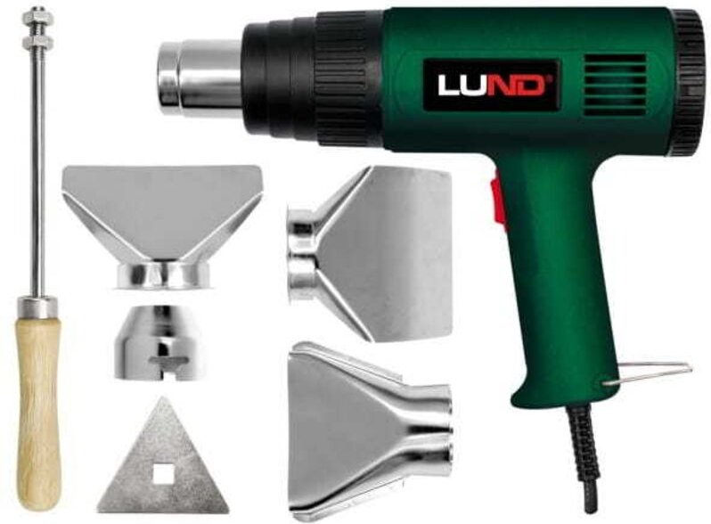 Lund Heissluftpistole 2000w Mit Zubehör 79325