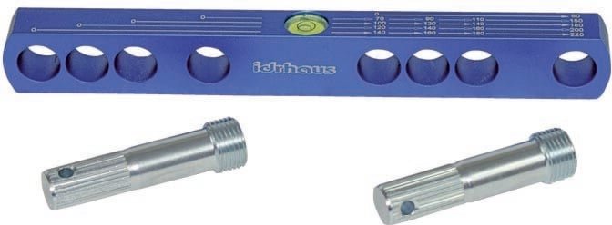 Universelle Nivellierschablone für Sanitärobjekte - Idrhaus