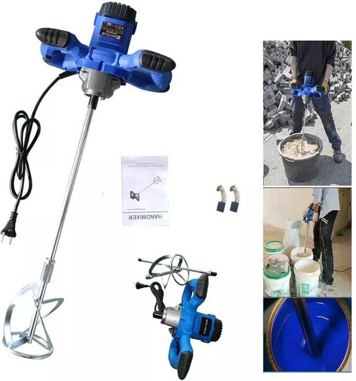 Day Plus - 2800w RüHrwerk MöRtelrüHrer 6 Gän RüHrgeräT HandrüHrwerk BetonrüHrer 120mm M14