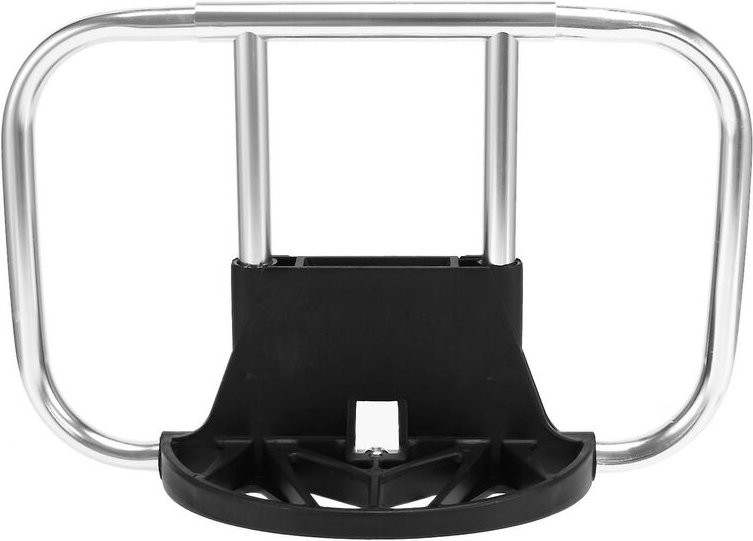 Woosien - Universal Legierung Fahrrad Rahmen Schulter Rucksack Bascket Tasche Rahmen Für Vorderen Träger Fahrrad Accesso...