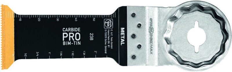 Fein - E-Cut Sägebl. Carbide Pro 32x75mm ve à 3 Stück StarlockMax