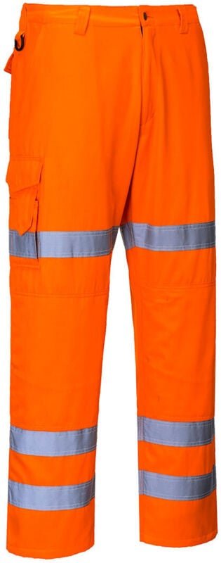 Hochsichtbarer Kampfanzug mit 3 Streifen Orange 3XL - FR(56) - UK(47)