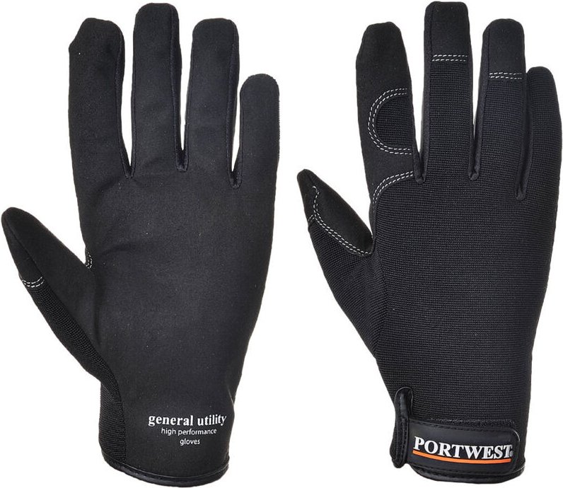 Allgemeine schwarze Handschuhe XL - Größe 10