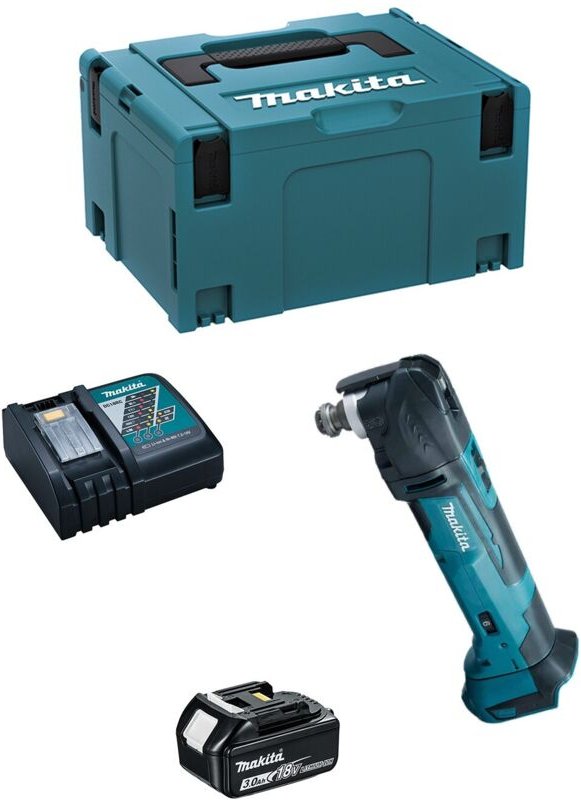Multi-Cutter MAKITA DTM51RFJ1 (1 x 3,0Ah + DC18RC + MAKPAC 3)
