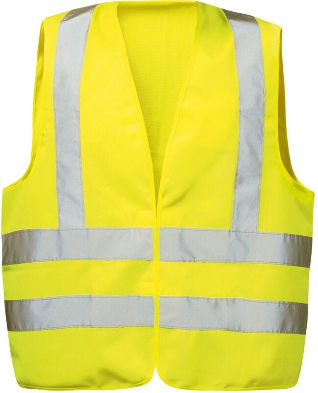 Wica - egon Polyester-Warnweste mit Schulterreflex tex® en 471/2, Gelb Gr.UNI