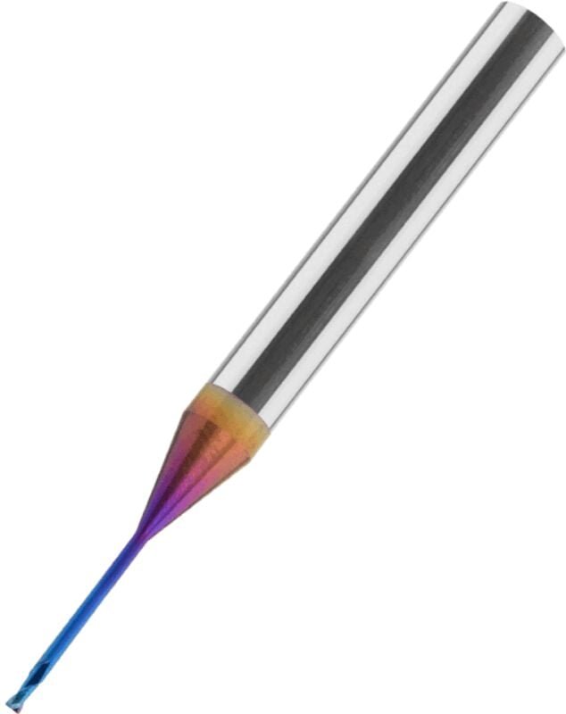 Thumbnail - VHM-Mini-Torusfräser hsc PrimeLine ha naco blue 2 mm x 54 mm x 6 mm