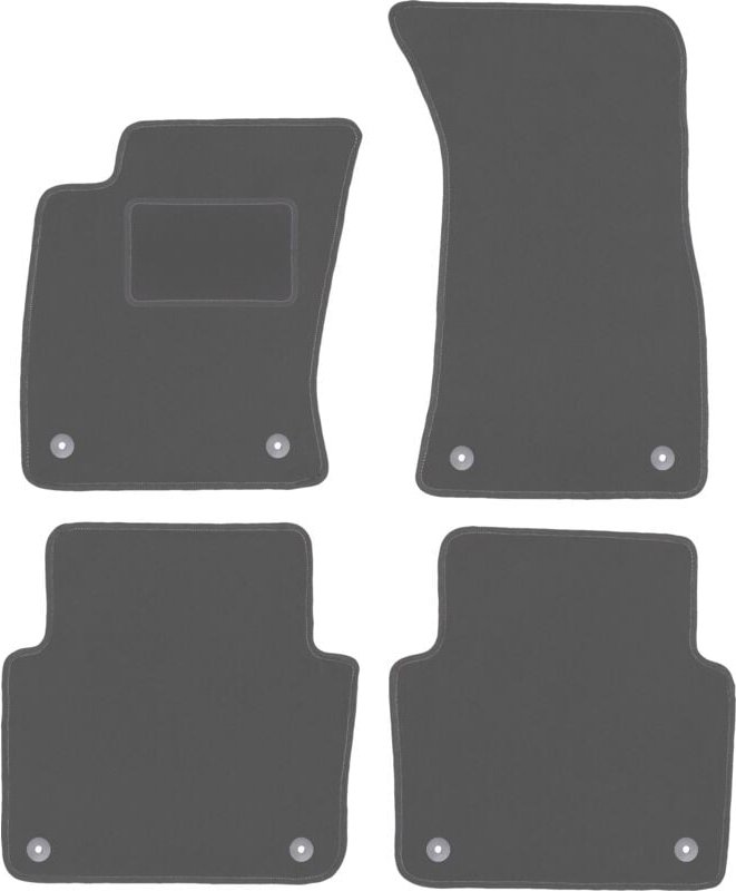 Graphit-Fußmatten für: Audi A8 D3 Limousine (2002-2009)