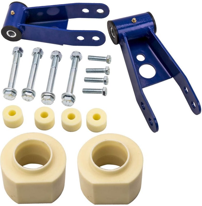 Höherlegungskit Level Lift Kits fit für Jeep Cherokee xj 4x4 4WD 1984-2001Front 3'' Rear 2'' Level Lift Kit Spacers Fit ...