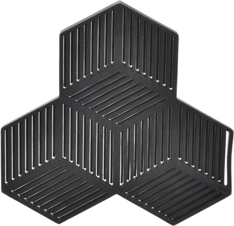 Black silicone coaster practical and stylish solution