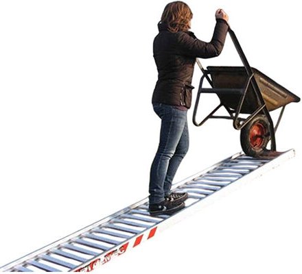 Matisère - Rampenlänge 4000mm - Ladehöhe 1200mm - mit Kopfteil - M055P/40/T