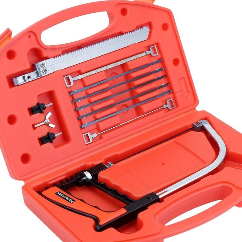 12-teiliges Metallsägen-Set für Holz, Fliesen, Bogensägen, 12 Zoll, Holzbearbeitungswerkzeuge für Kunststoff, Glas, Flie...