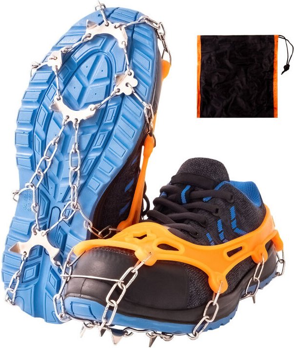 Aga Rutschfeste Überschuhe mit 8 Spikes Größe. 38-45