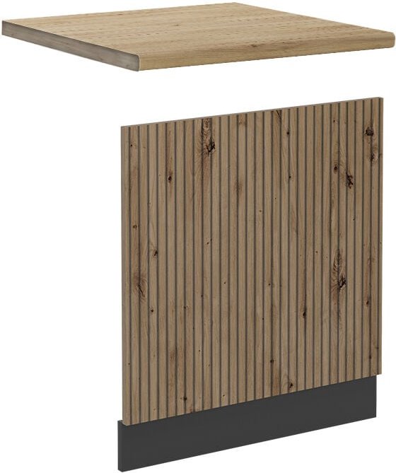 Vicco - Frontblende R-Line, Artisan-Eiche, 60 cm , ap Eiche