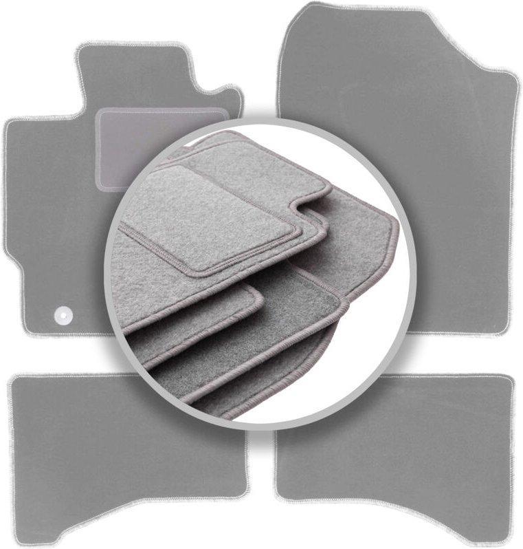 Graue Automatten für: Toyota Yaris IV Hybrid Fließheck (2020-)