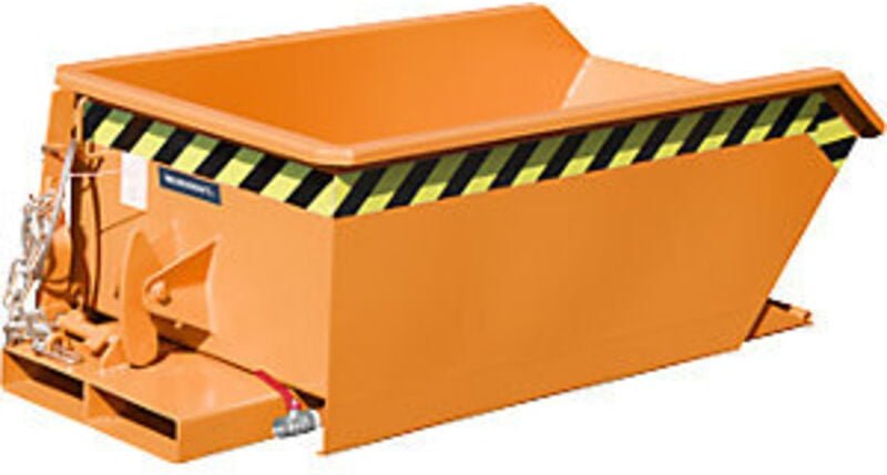 Bauer Mini-Spänebehälter SMGU 230, lackiert, Gelborange