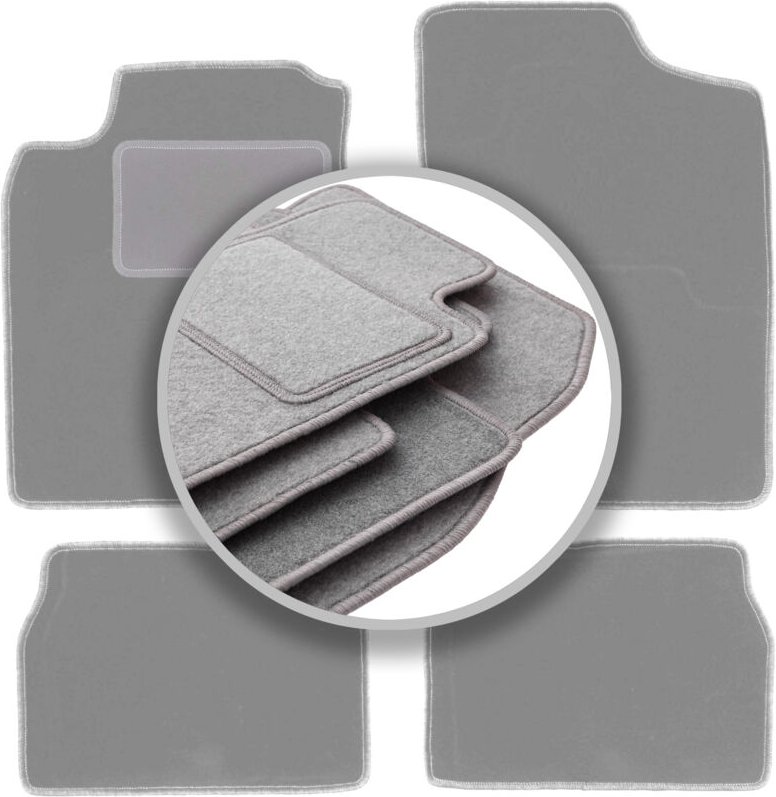 Graue Automatten für: Daihatsu Charade Fließheck (1994-2000)