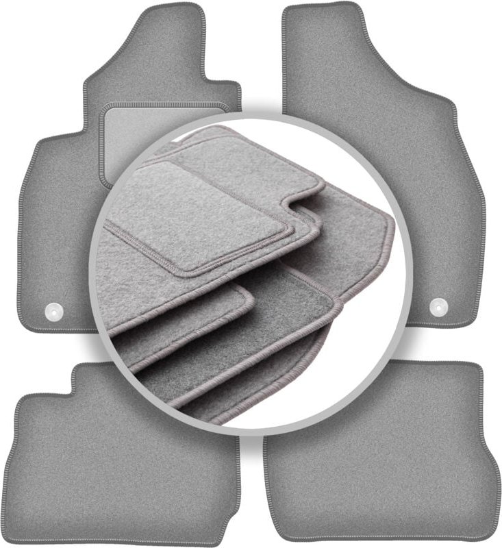 Graue Automatten für: Mitsubishi Pajero Pinin SUV (1999-2006)