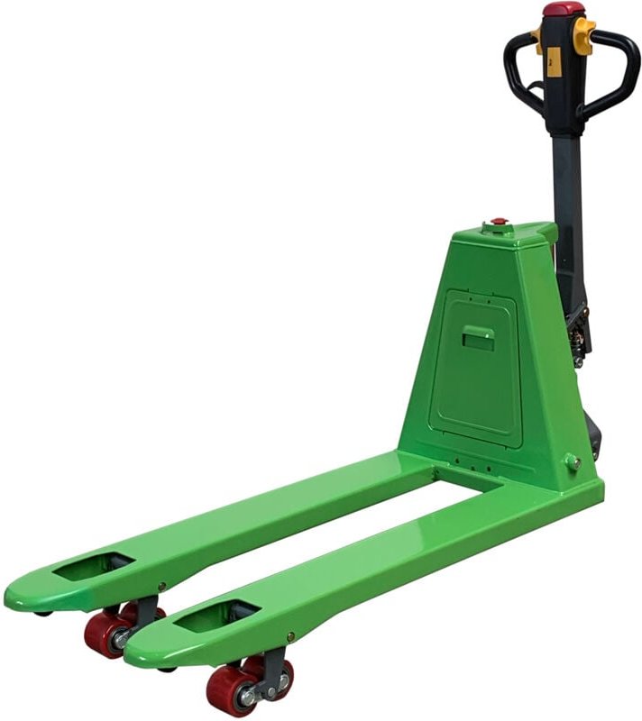 qteck Elektrischer Gabelhubwagen VEP-Serie 24V Li-Ionen PU/Tandem 1150mm Gabellänge mit 1500kg Hubkraft